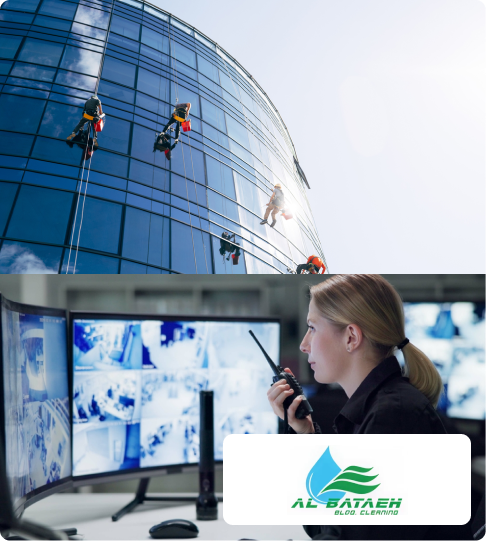 Cleaning and security services in Dubai by Belresheed Group team on site