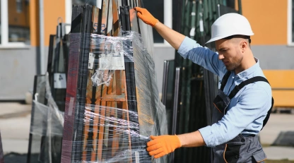 Aluminium and Glass Solutions installation for a modern commercial building