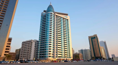 Belresheed Tower 1 building in Al Majaz 1 Sharjah